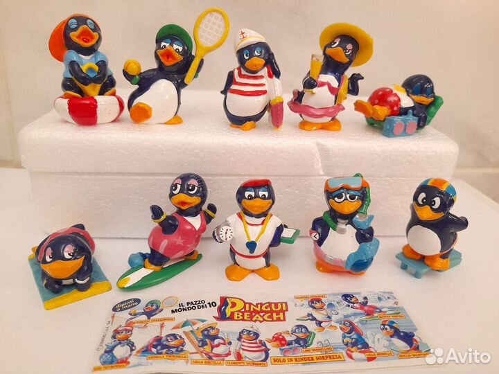 Пингвины летние, барные и зимние