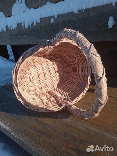 Корзина плетеная. Своими руками