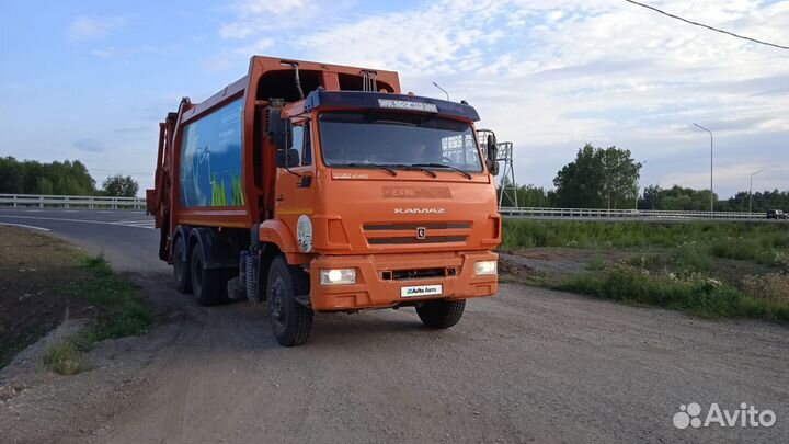 Мусоровоз ко-427-80 на шасси камаз-65115-А5