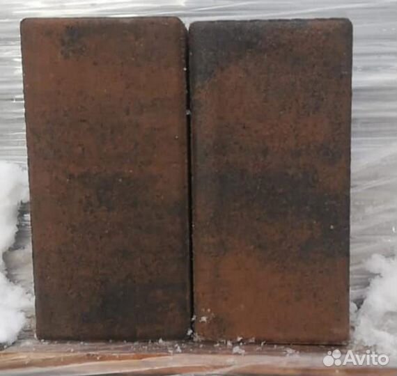 Тротуарная плитка кирпичик