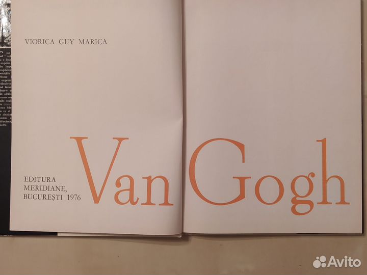 Ван Гог книга viorica GUY marica