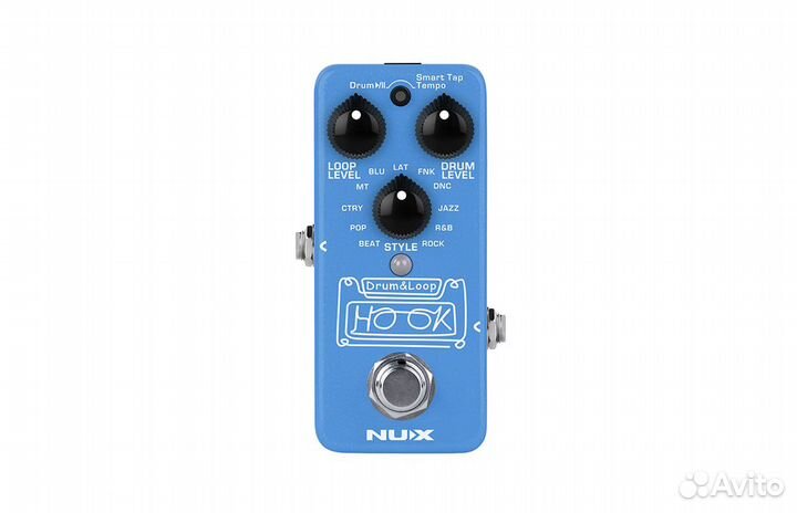 Педаль эффектов Nux NDL-3 Hook Drum & Loop