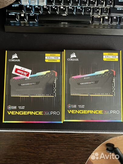 Оперативная память corsair vengeance RGB PRO 32 GB