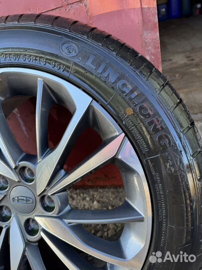 Колеса оригинальные на Geely Coolray R18