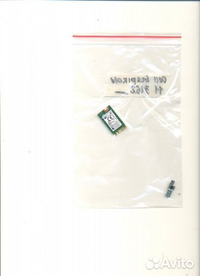 Wi-Fi модуль+Bluetooth Dell Inspiron 11 3162 3164