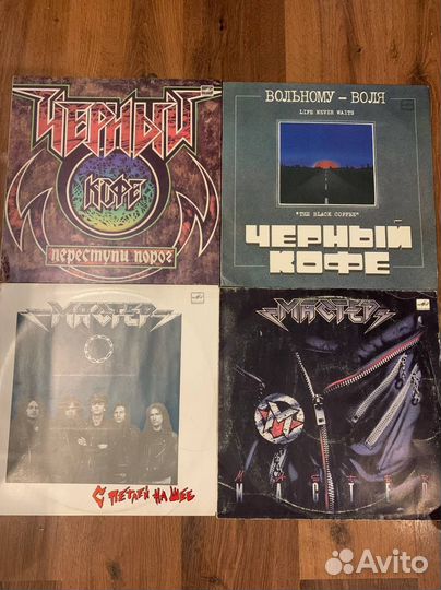 Пластинки рок металл