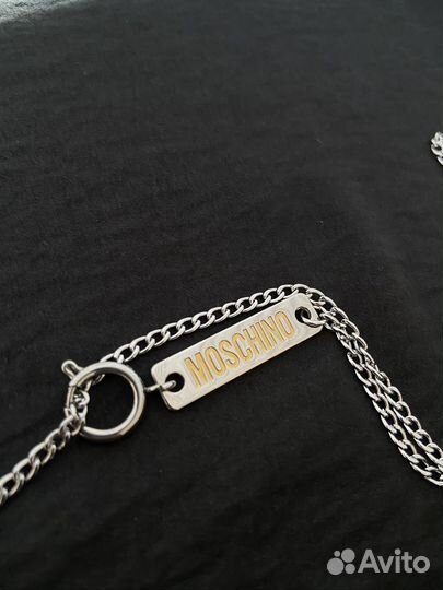 Колье трансформер цепочка Moschino оригинал