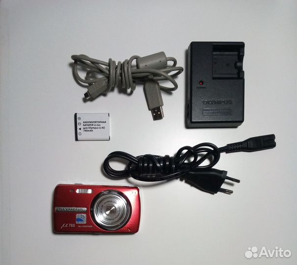 Фотоаппарат Olympus 760 неисправный