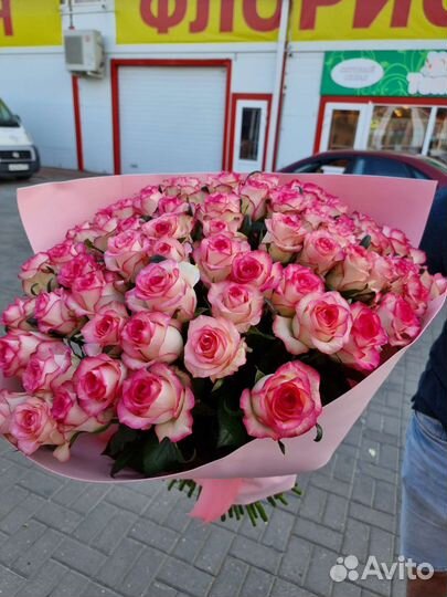 Цветы с доставкой, розы оптом и в розницу