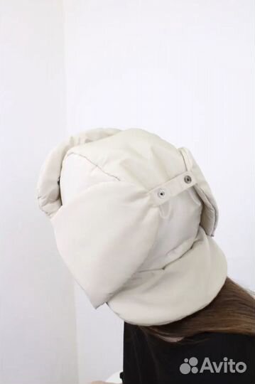Шапка ушанка женская