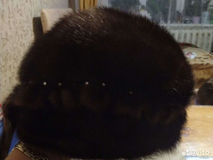 Шапка норковая женская