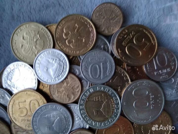 Монеты -120 шт