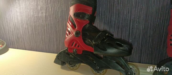 Роликовые коньки детские раздвижные 31-34