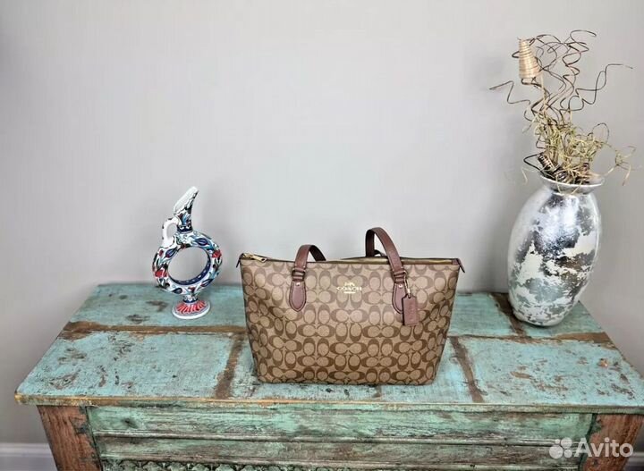 Сумка шоппер Coach CH504 оригинал в наличии