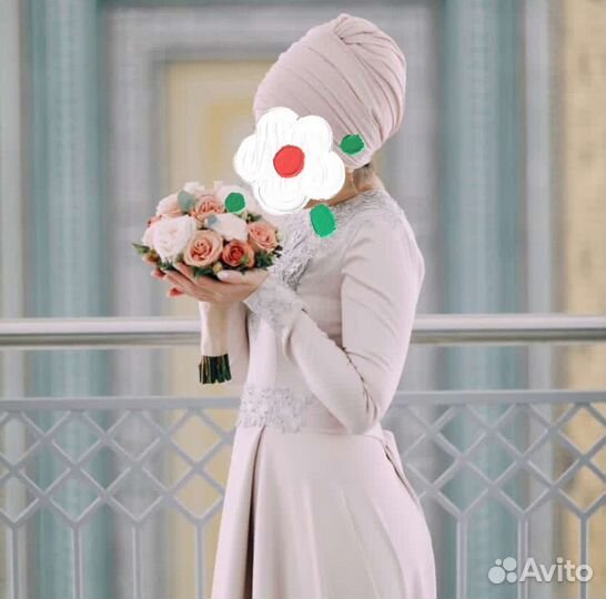 Оформление платка/Завязывание платка на никах