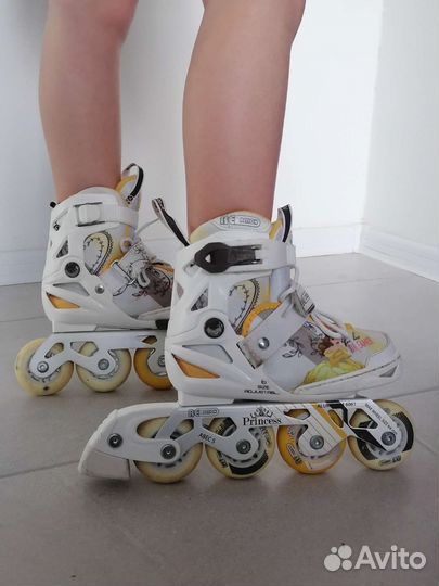 Ролики 26-31 для девочки 3-6 лет