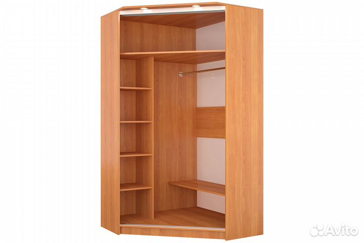 Шкаф угловой двухстворчатый 
