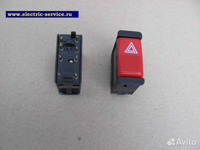 Кнопка аварийки Mercedes W123, W190,W124, W126