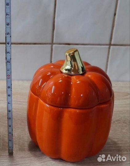 Тыква -шкатулка,конфетница,сахарница и декор