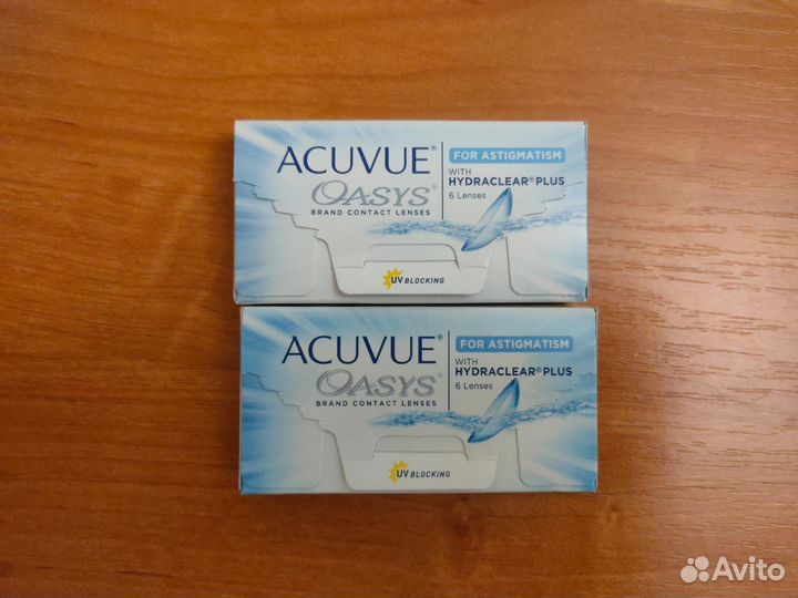 Линзы контактные