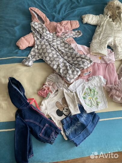 Вещи пакетом на девочку