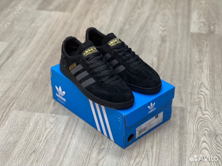 Кроссовки Adidas Handball Spezial Black (41-45)