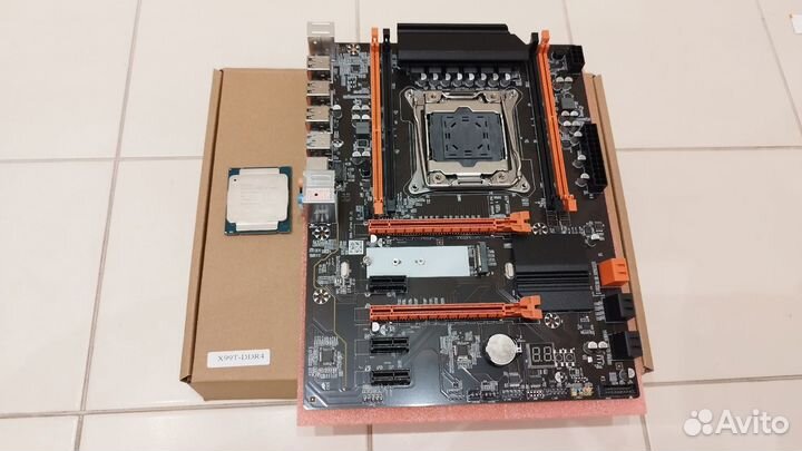 Комплект X99 Turbo D4 + Intel Xeon