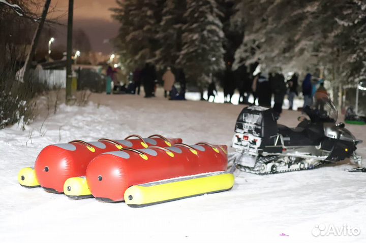 Аренда снегоходов. Аттракцион 