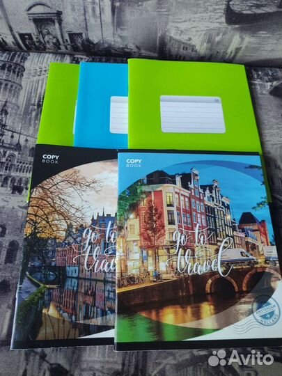 Тетради новые