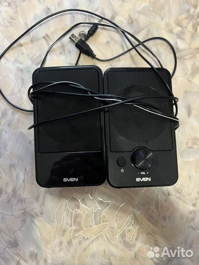 Колонки компьютерные Sven 312 черный (SV-012540)