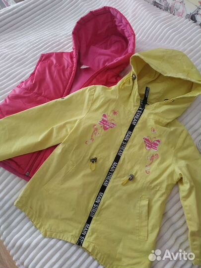 Ветровка для девочки 98