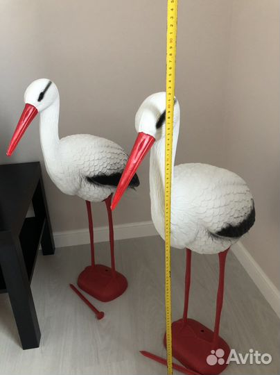 Фигура декоративная Аист