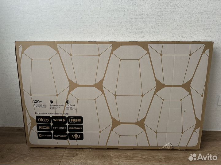 Умный телевизор Sber SDX-50U4139, UHD, RAM 2Gb