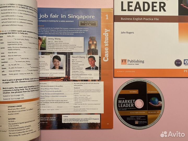 Market Leader elementary,pre-upper-intermediate