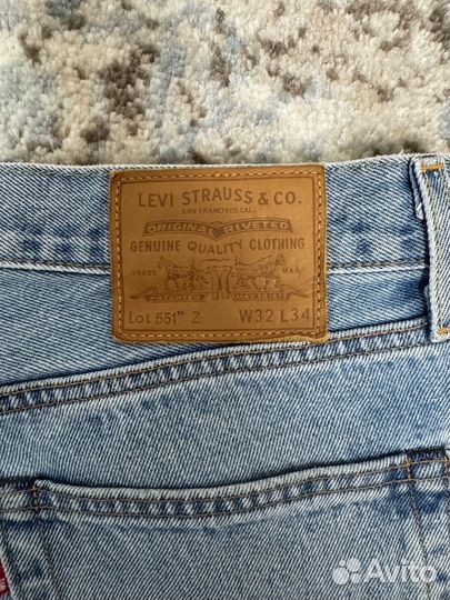 Джинсы levis 551z