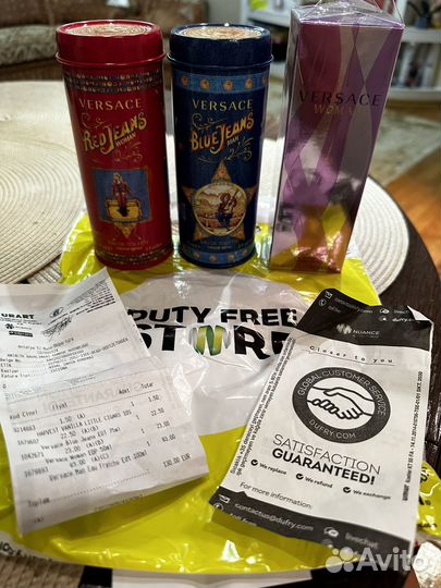 Новая туалетная вода Versace Оригинал (Duty Free)