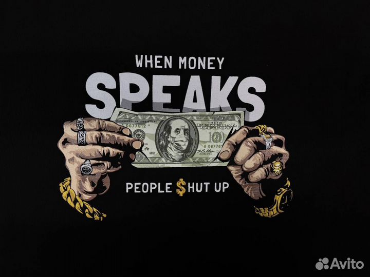 Футболка money винтаж