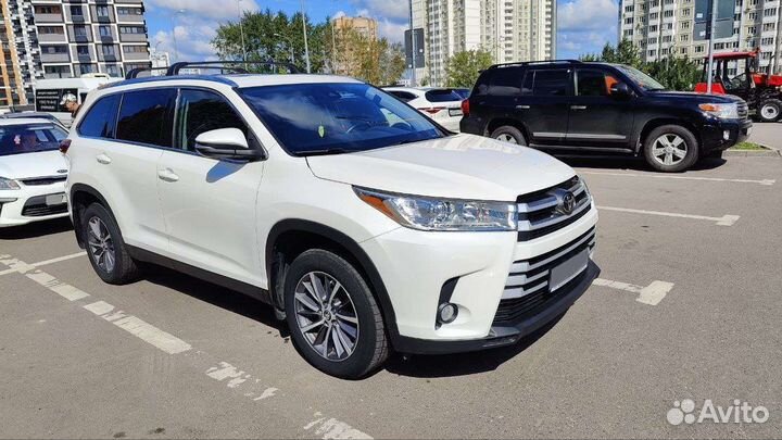 Toyota Highlander 3.5 AT, 2018, 87 000 км
