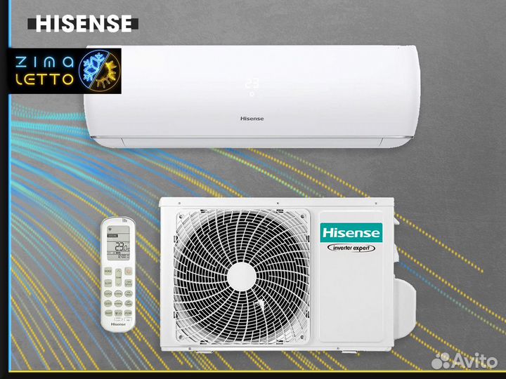Кондиционер Hisense AS-10UW4svets10