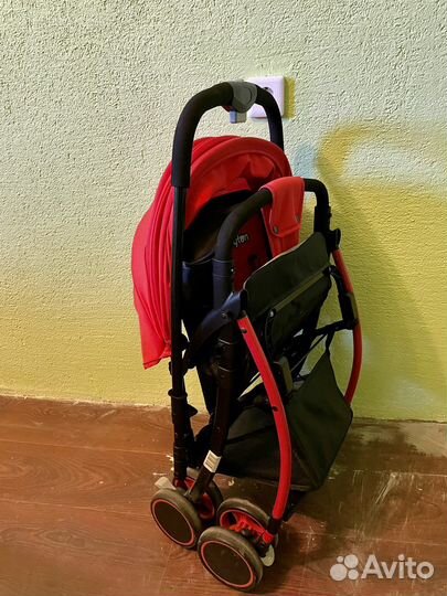 Коляска babyton mobile red