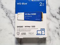 WD Blue SN580 2Tb SSD NVMe Новый