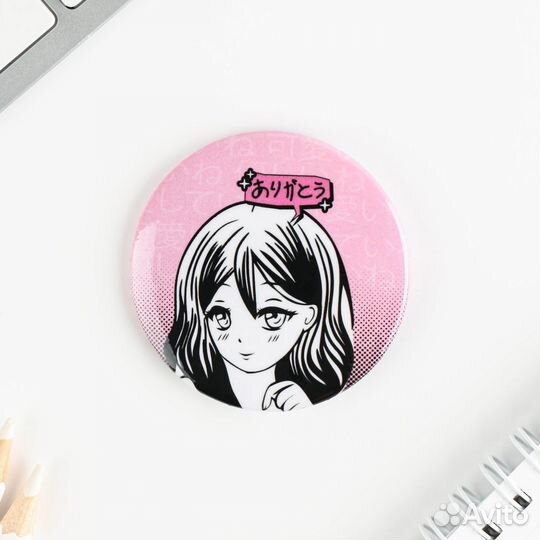 Значок закатной «Аниме»