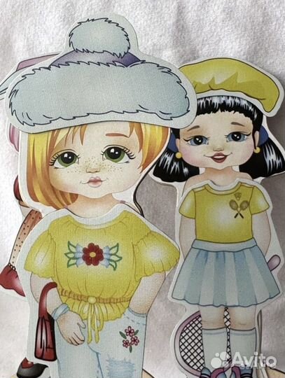Куклы одевашки для девочки