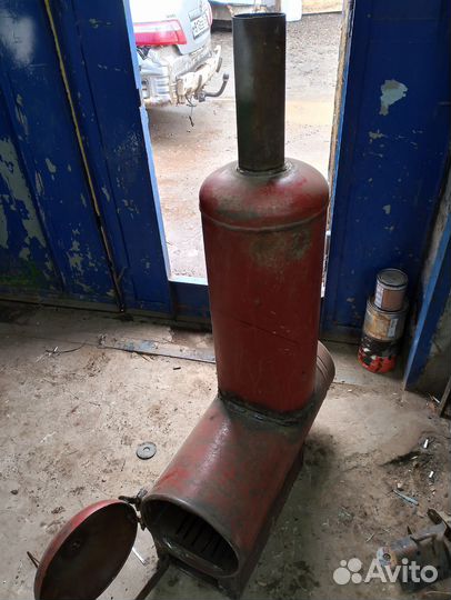 Печь буржуйка для гаража