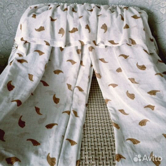 Тюль под лен бу