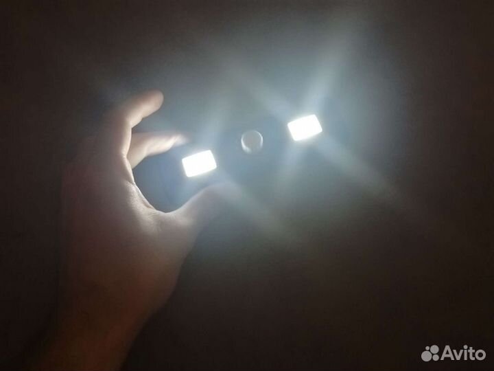 Светодиодный светильник, с магнитом и реостатом