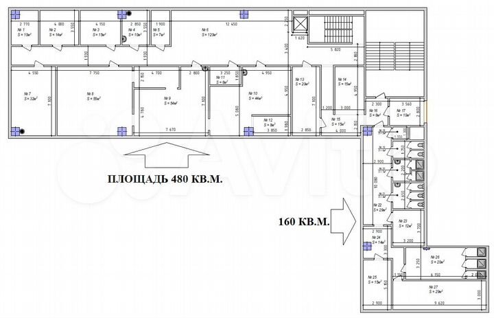 Склад, 600 м²