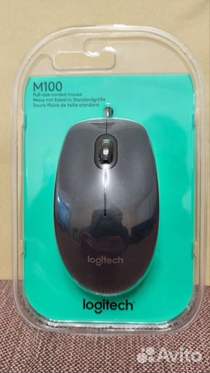 Мышь logitech М100