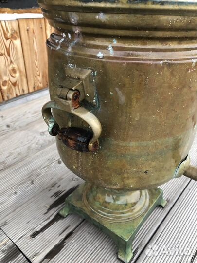 Самовар угольный старинный