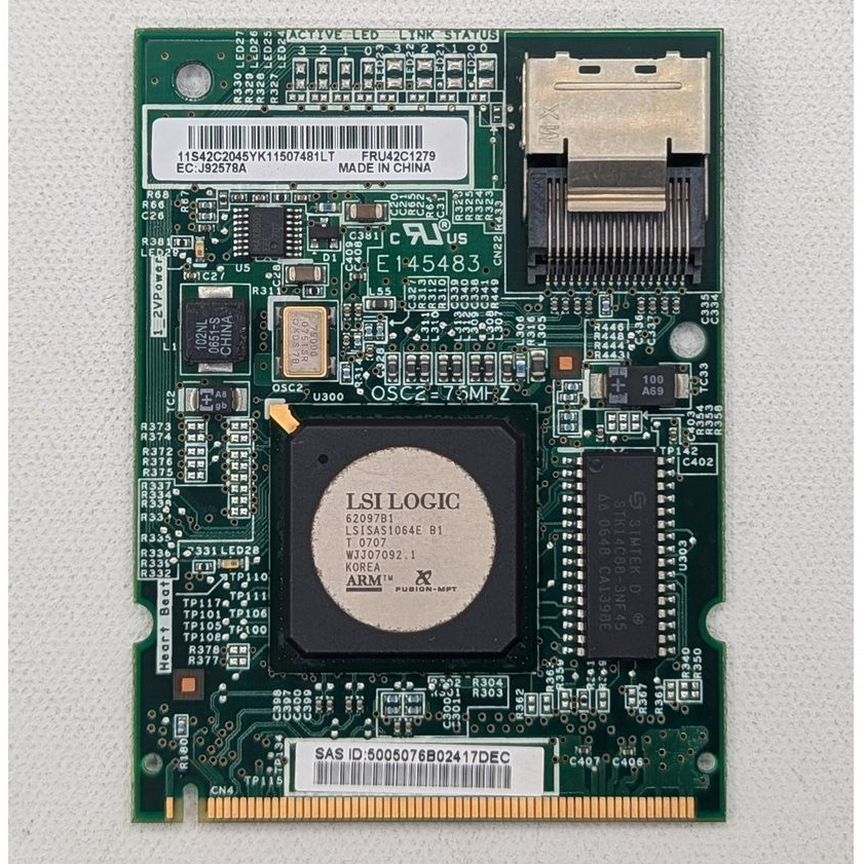 [42C1279] Контроллер Raid 42c2045, Ibm Xseries X325